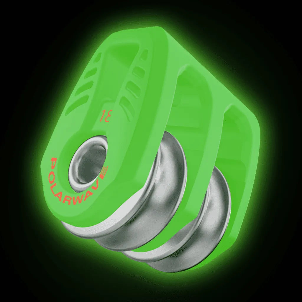 18 Mm Double Heavy Load Block White-luminous