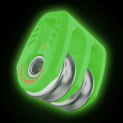 18 Mm Double Heavy Load Block White-luminous