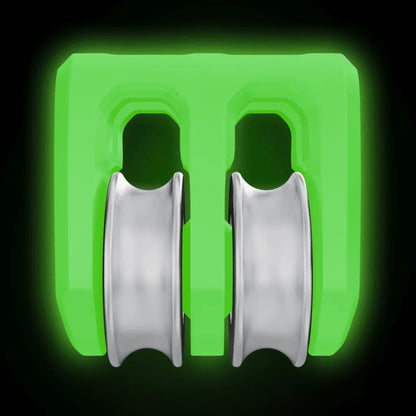 18 Mm Double Heavy Load Block White-luminous