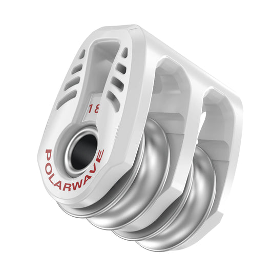 18 Mm Double Heavy Load Block White-luminous